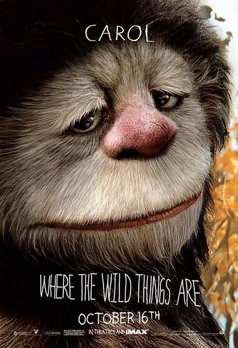 Where The Wild Things Are Character Poster Carol