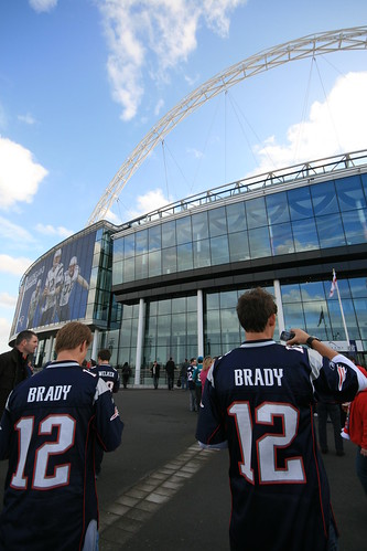 The Brady twins at Wembley