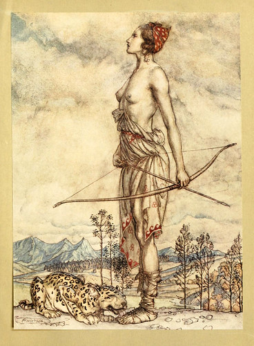 002-Comus de John Milton-ilustrada por Rackham 1921