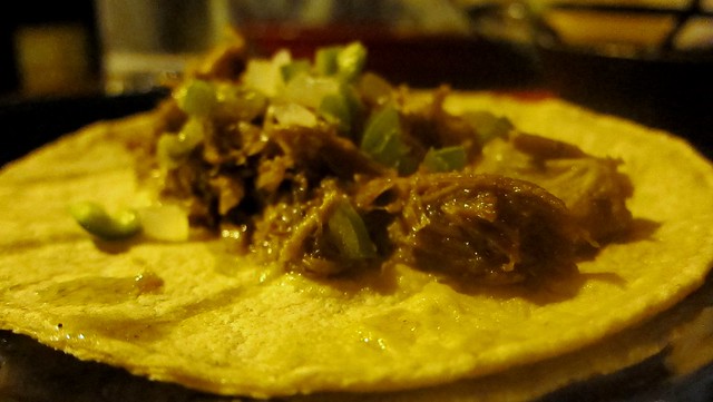 barbacoa de chivo tacos at escorpion