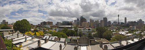 View from a Darlinghurst roof