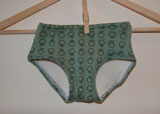 An Apple a Day  -  Velour Lined Undies - Size 2/3