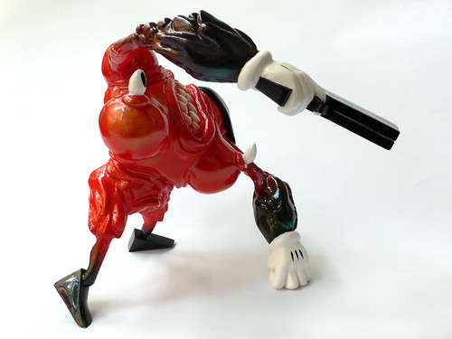 Karl Diesel one-off resin toy by Daniel Goffin