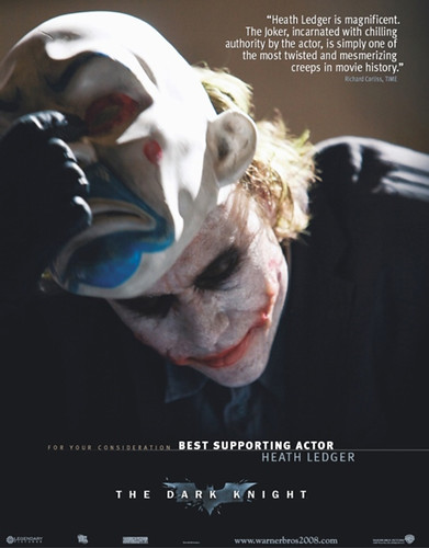 Heath Ledger ganó el Oscar 2009 póstumamente