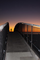 Santa Monica runner at dusk - IMG_0088