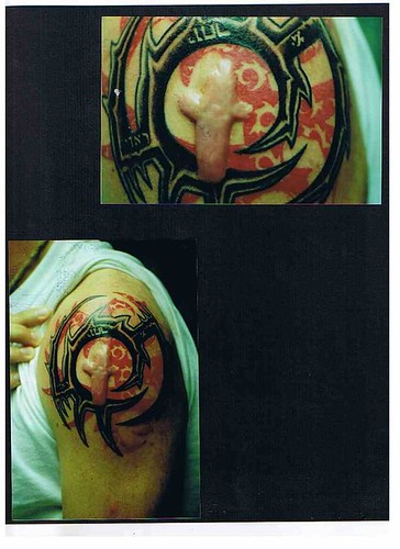 Tattoo. artist. body piercing