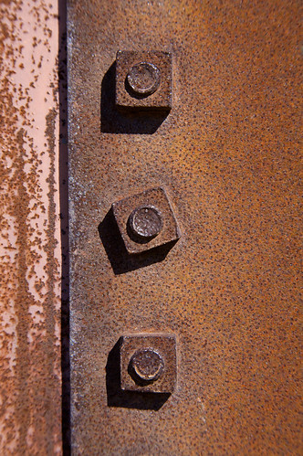 Rusting bolts