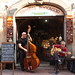 Jazz and wine concert at Enoteca Boccaccio with Aldo Zunino (bass) and Sandro Gibellini (guitar) 