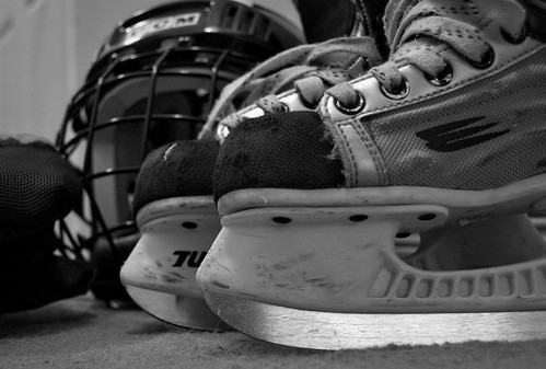 249:365 Hockey skates