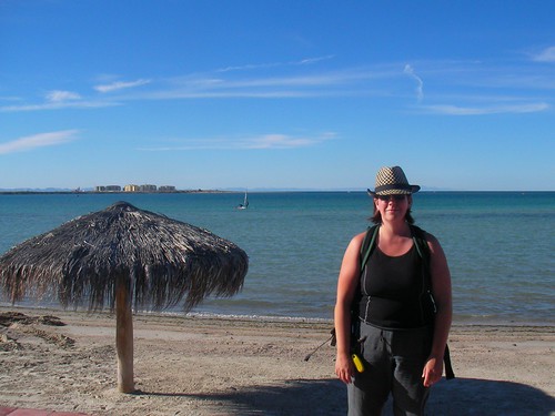 Darusha on the Beach in La Paz
