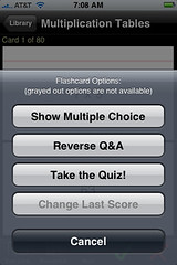 Honor grading or multiple choice is available in gFlashPro