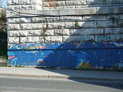 end of Dufferin mural