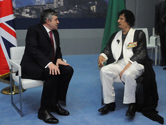 PM with Colonel Qadhafi