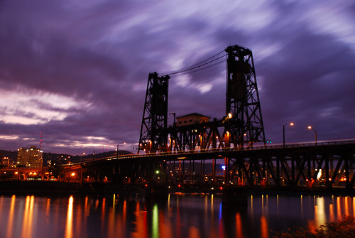 89.365 Steel Bridge at Night
