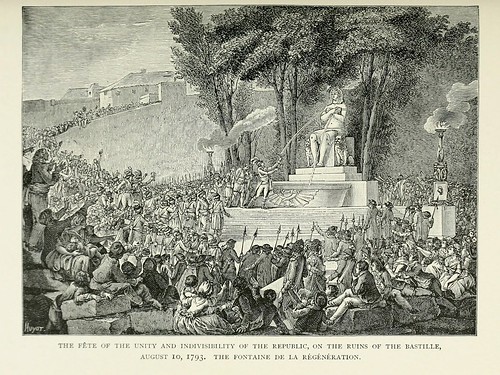 017-Fiesta de la unidad de la Republica en las ruinas de la Bastilla 1793-Paris from the earliest period to the present day 1902