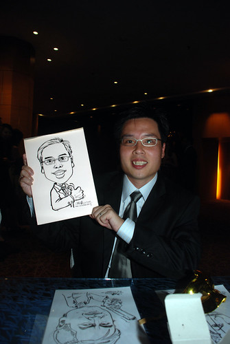 Caricature live sketching for The Law Society of Singapore - 1