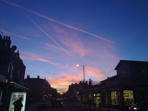 The sky over Teddington