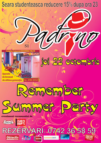 22 Octombrie 2009 » Remember Summer Party