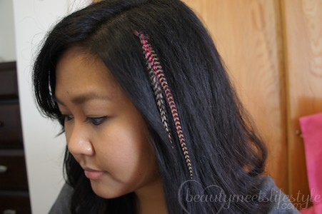 peacock feather tattoo_18. feather hair extensions