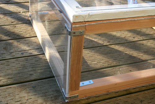 Lexan attached to frame.