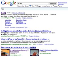 N-TRIG - Recherche Google