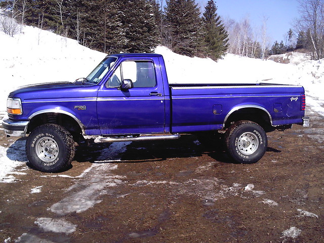 ford f150 1995 lifted 351 33s
