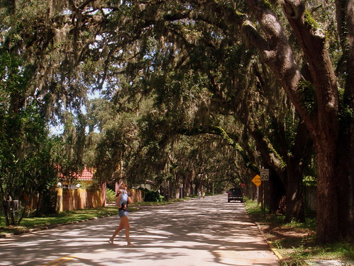 C and R in "the prettiest street in St. Augustine", according to a tour guide we overheard