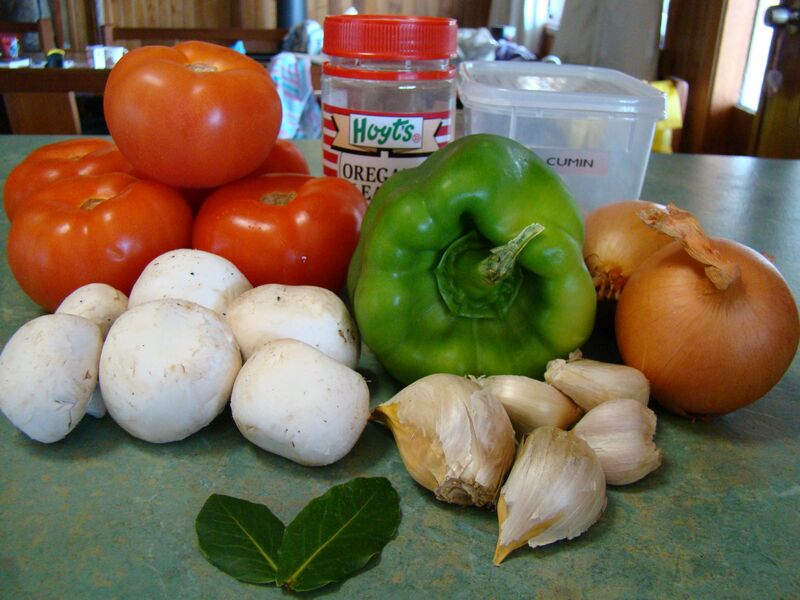Ingredients for the Sofregit