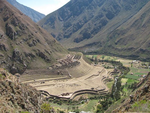 large inca site along the trail