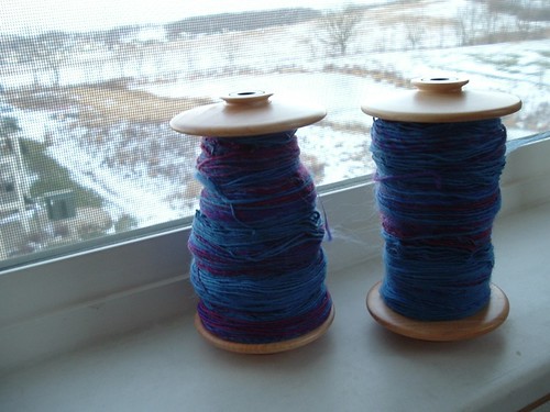 First two bobbins