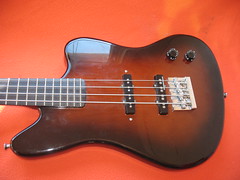 Photo of bass guitar body