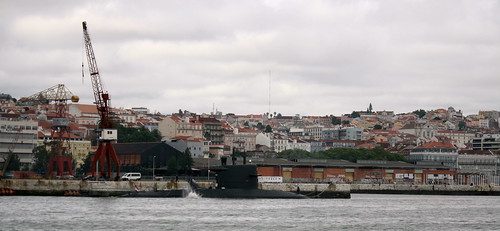Lisbon Day 5 44 submarine in Rio Tejo