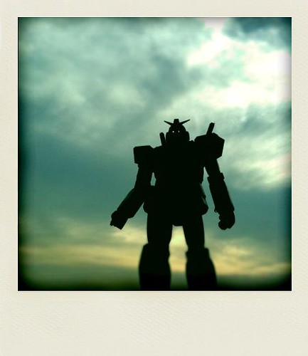 Gundam@Odaiba by iPhone