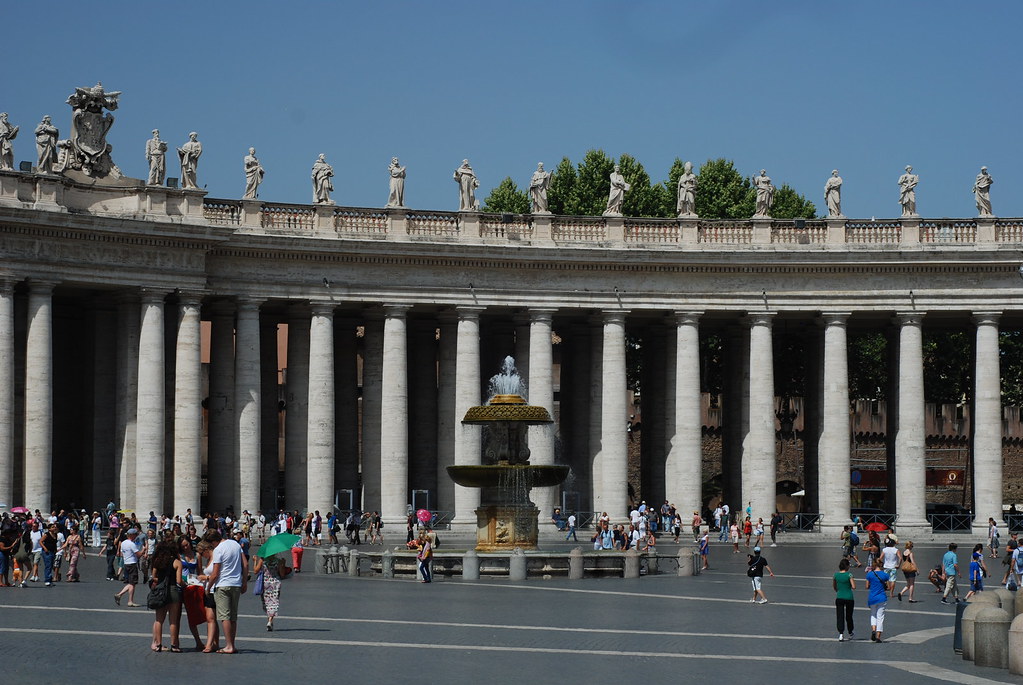 The Colonnade in St. Peter's Square
