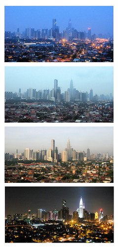 Day and Night View from KL Retreat