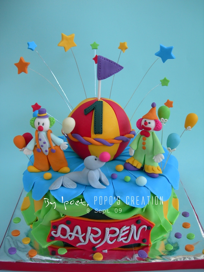 Circus Cake for Darren