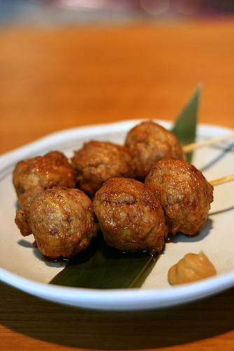 Tori Tsukune - Grilled Chicken Meat Ball