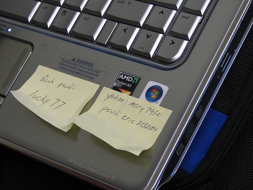 Post-it Note Security