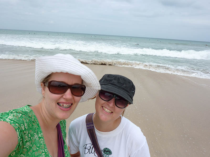 Sam and I on Kuta Beach