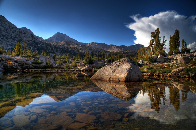 Reflections in Sixty Lake Basin
