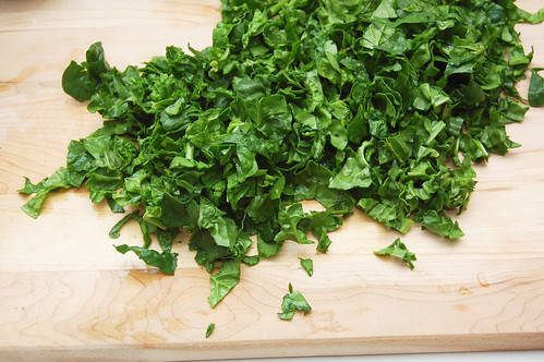 chopped spinach