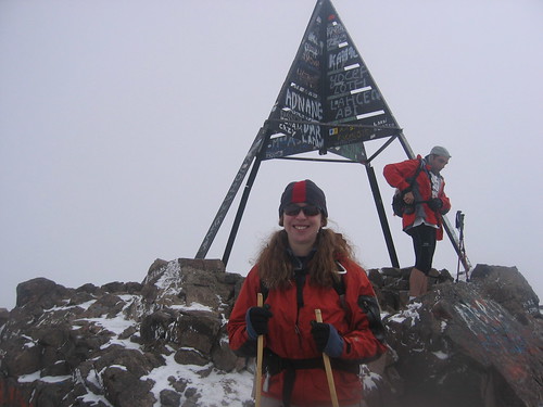 Clare Summit of Jbel Toubkal 13,671 ft