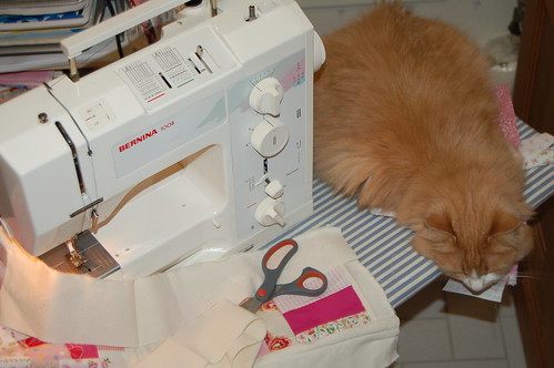 Sewing machine friendship (copyright Hanna Andersson)