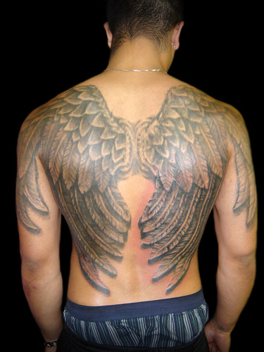Angel Wings by Vintage Karma Tattoo Studio