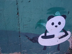 strange panda