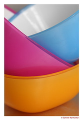 Colourful Plastic Bowls