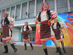 Russia Easter celebration in Zapoljarnyj #13