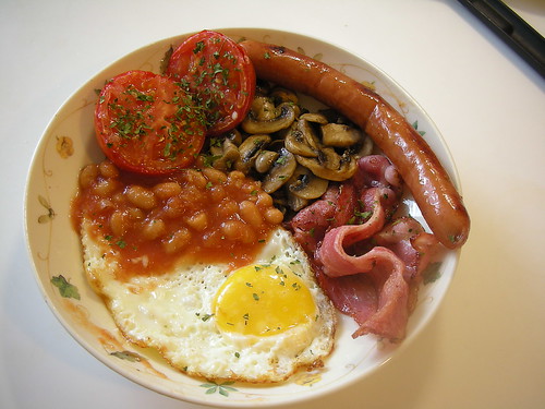 營養超豐盛的英式早餐