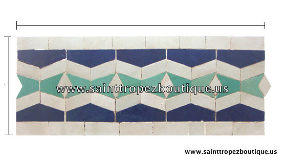 Moorish tile Zellige tile by wwwsainttropezboutiqueus