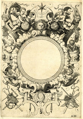 Coelum textless titlepage - Perspectiva Corporum Regularium -  Wenzel Jamnitzer 1568 (from British Museum)